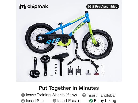 Chipmunk Kids Bike Toddlers