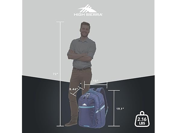 High Sierra Travel Bag, Navy/Graphite Bl