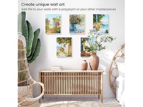 ARTEZA Premium Stretched Canvas, 11 x 14 Inch