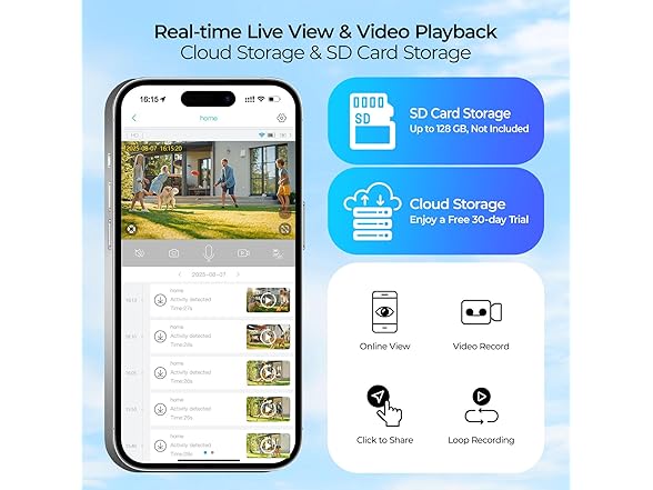 TOVDOR Home Security Camera System