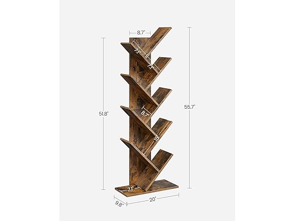 VASAGLE Tree Bookshelf