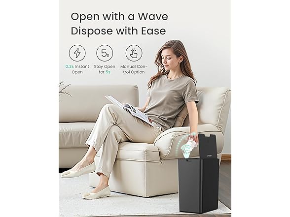 4 Gallon Bathroom Trash Can