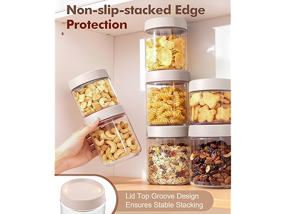 Cozyverge 16 oz Overnight Oats Containers