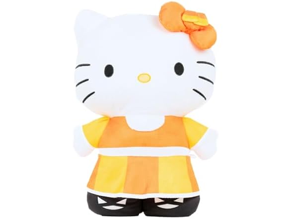 Franco Hello Kitty Halloween Candy Corn Pillow