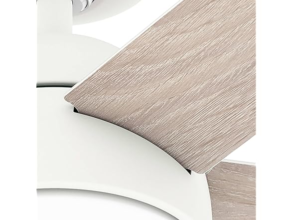 Hunter Fan 52 Inch White Indoor/Outdoor Ceiling fan - Gallery 8