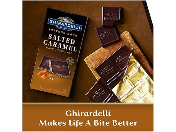 Ghirardelli Salted Caramel Intense Dark