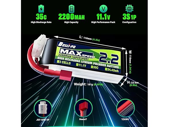 BosLi-Po 11.1V LiPo Battery