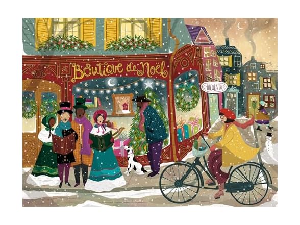 Springbok Boutique de Noel 500 Piece Jigsaw Puzzle