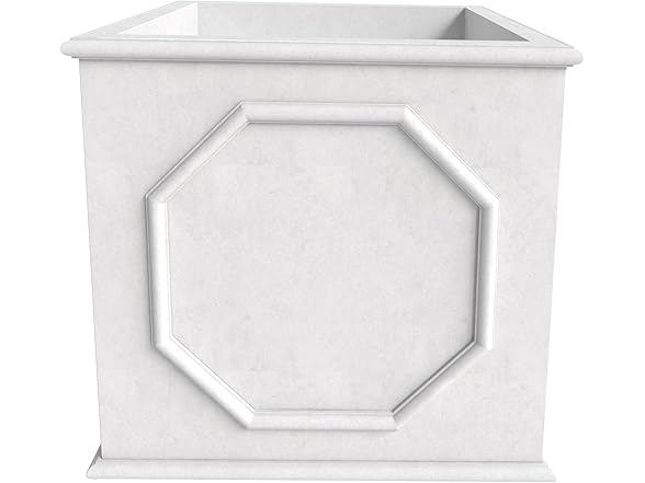 LeisureMod SP22W Sprout Planter White