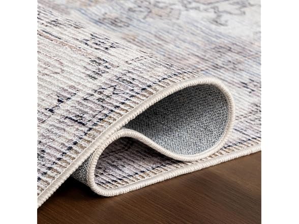 Nuloom Splashguard Kaleen Rug 5x8 Grey