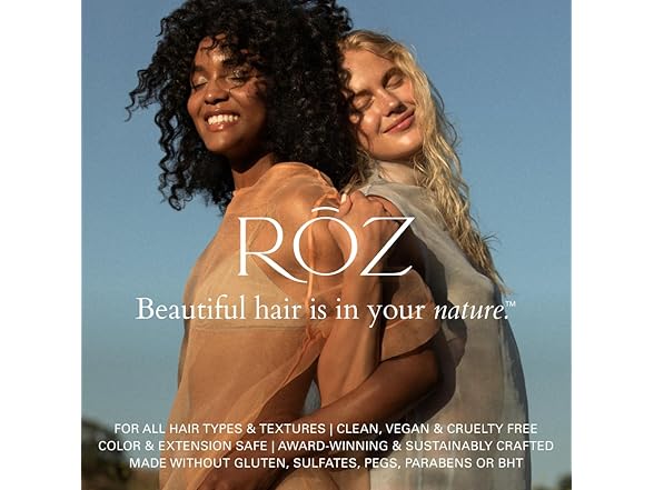 ROZ Foundation Shampoo For All Hair Types