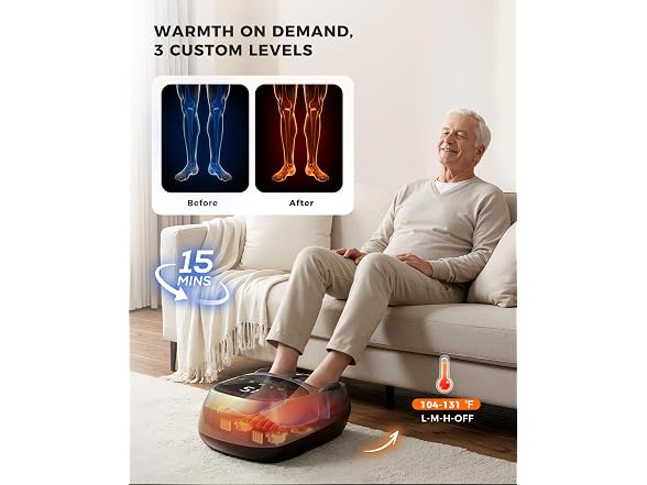 Shiatsu Foot Massager With Heat