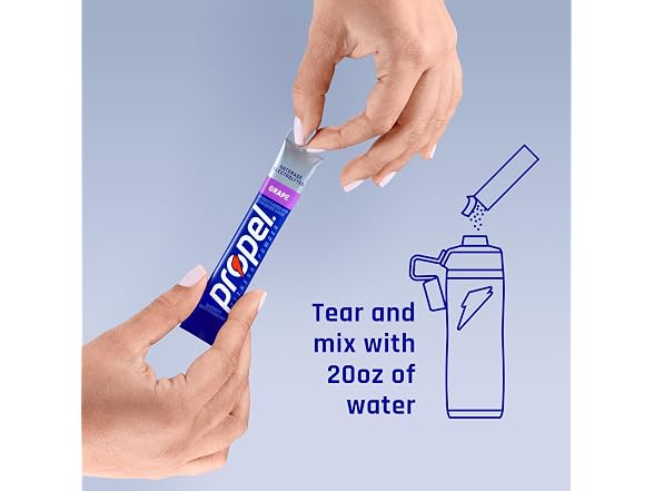 Propel Drink Mix Packets Grape