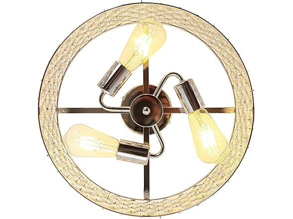 Parrot Uncle BBD5001CR Small 15" Crystal Chandeliers