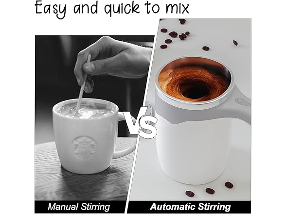 Automatic Magnetic Stirring Coffee Mug