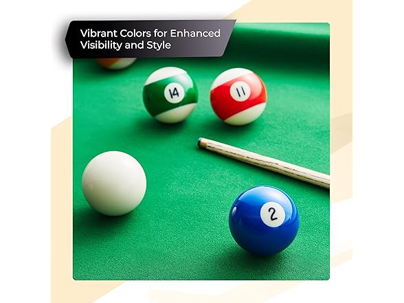 Cue-King Pool Billiard Balls, Grade AA