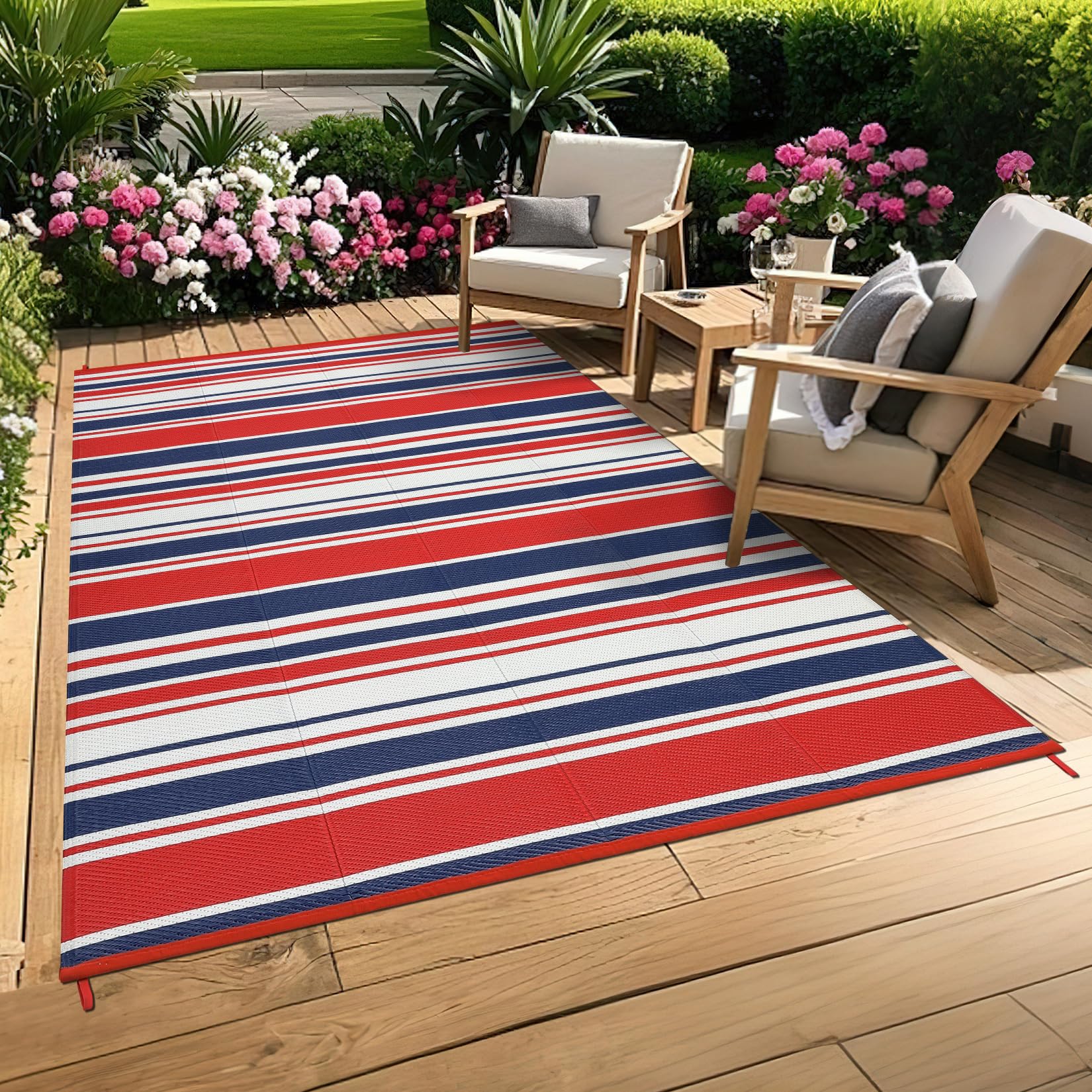GarveeHome Outdoor Rug Mat for Patio - Gallery 11