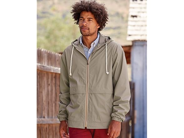  Weatherproof Vintage Hooded Rain Jacket