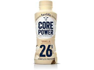 $2.91, Was $3.88, 24% Off! Core Power High Protein Shake Vanilla 14oz dealfomo