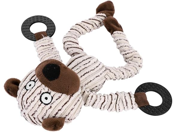 Dog Squeaky Plush Toy Durable Monkey Squeak