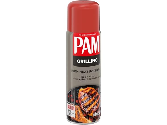 3PK PAM Grilling No-Stick Cooking Spray, 5 oz