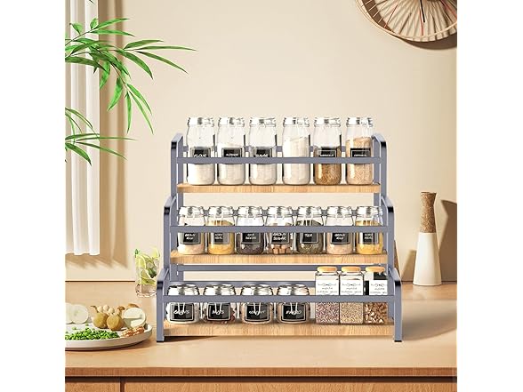 Spice Rack Organizer for Countertop