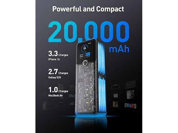 Laptop Power Bank | 20000mAh 200W