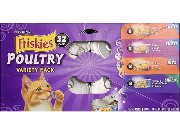 Friskies Poultry Variety Pack, 11lb