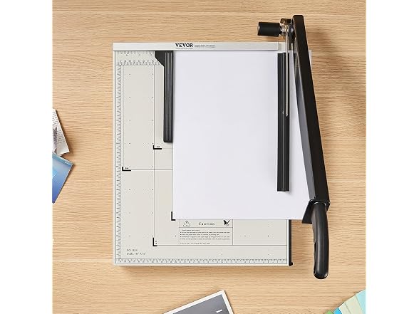 Paper Cutter, Guillotine Trimmer, 18" Cut