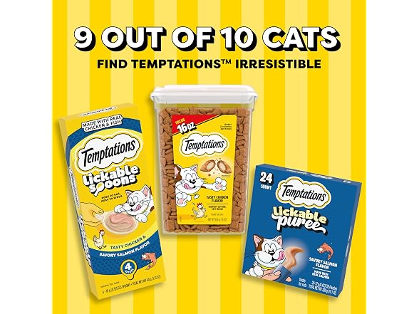 Temptations Classic Crunchy and Soft Cat Treats