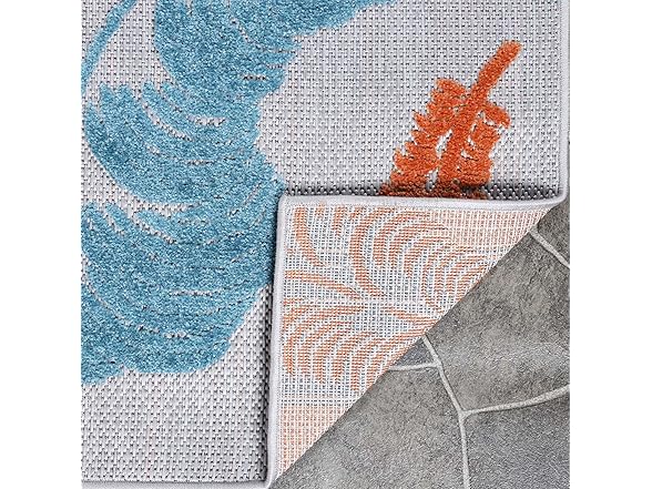 Superior Feather Indoor Outdoor Area Rug 5'6"x8'