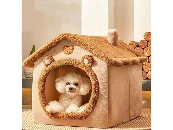 Enclosed Tent Hut Indoor Dog Cat House