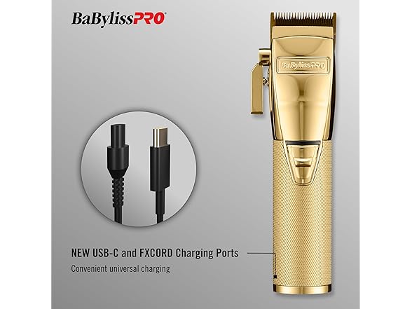 BaBylissPRO FX+ Professional Cord/Cordless Hair Clippers