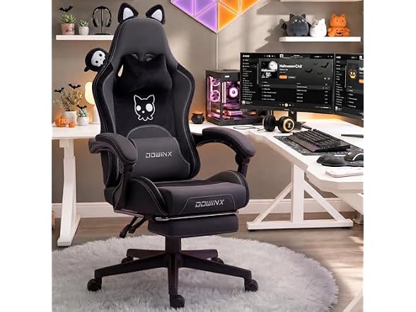 Dowinx Gaming Chair with Cat Ears