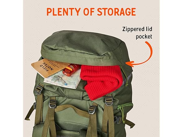 Kelty Asher Backpack (85L Winter Moss)