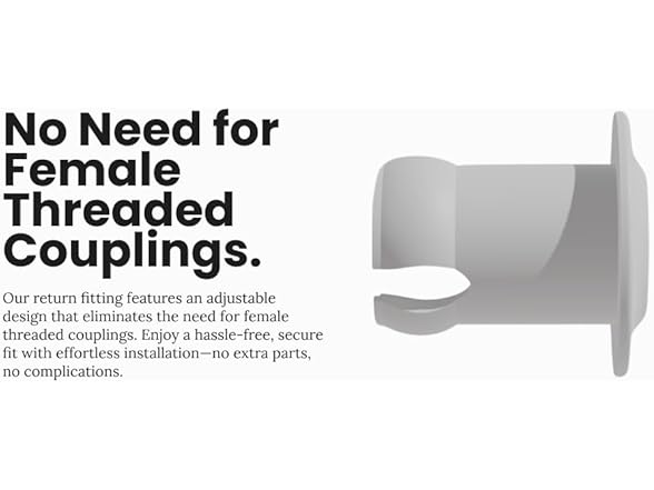 Streamline Reno-Return Pool Fitting