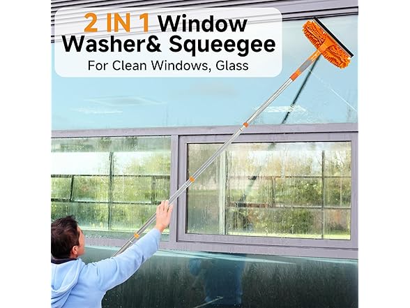 LILISPAI Squeegee Window Cleaner