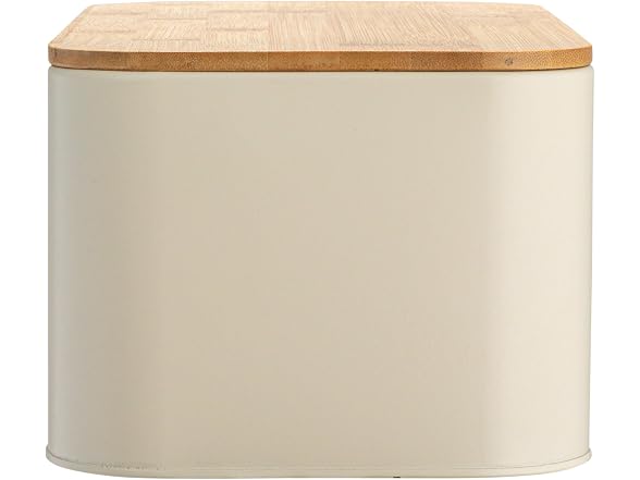 Bloomingville Metal "bread" Bin with Bamboo Lid