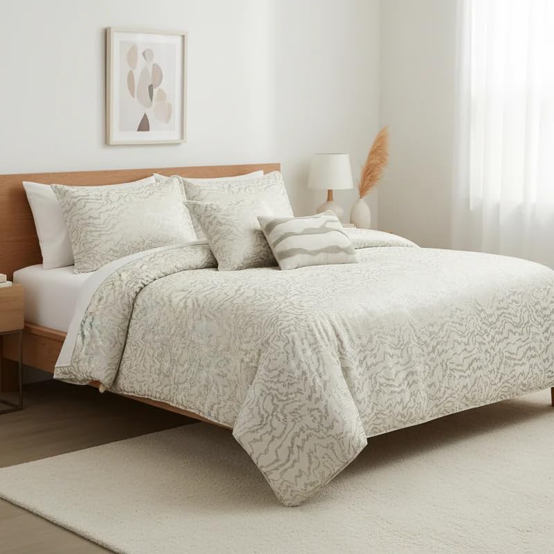 J&V Textiles Botanical 5-Piece Comforter Set - Gallery 13