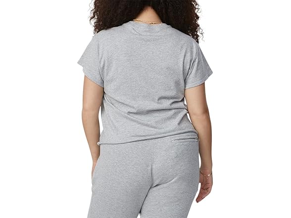 Bandier Women's Grey Aster Crew Neck (XL)
