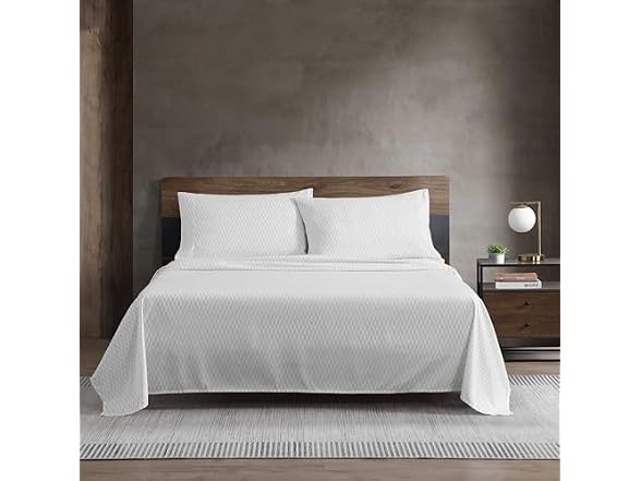 Kenneth Cole 4Pc Crisp & Cool Sheet Set