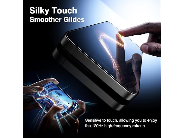 EZ-GLAZ iPhone 15 Pro Max Screen Protector 4+2 Pack