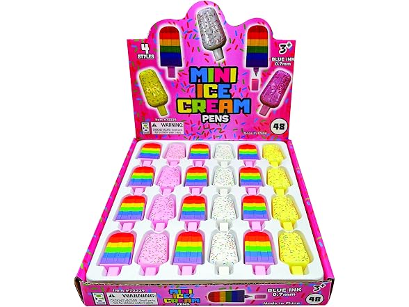 Raymond Geddes Mini Ice Cream Pens (48 per Bag)