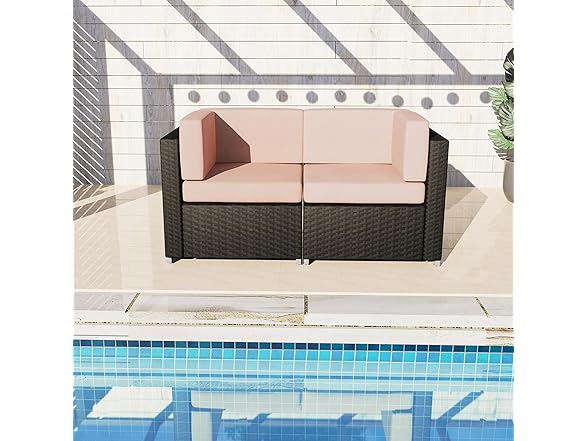 yoyomax Outdoor Loveseat, 2PCS