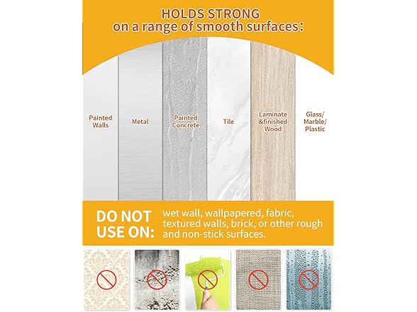 ANOWVI Picture Hanging Strips