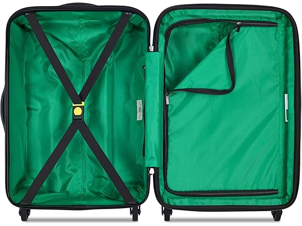 Ribbed Hardside White, Carry-On 20 Inch