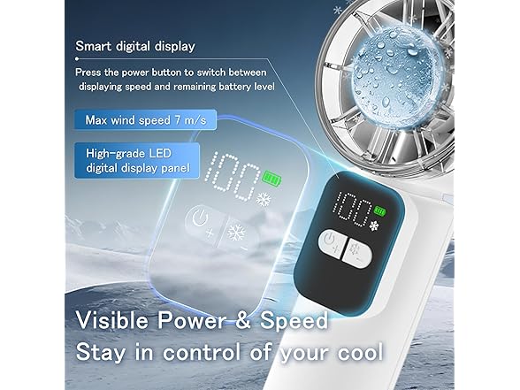 Aonesor Handheld Fan