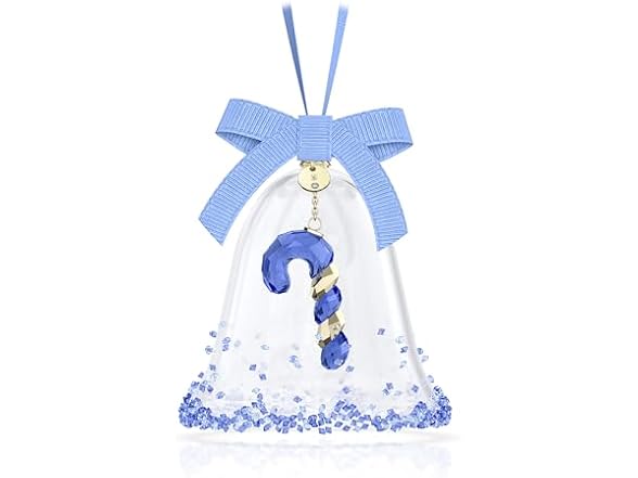 Swarovski Dulcis Bell Ornament Blue