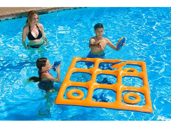 Poolmaster Giant Floating Tic Tac Toe Game
