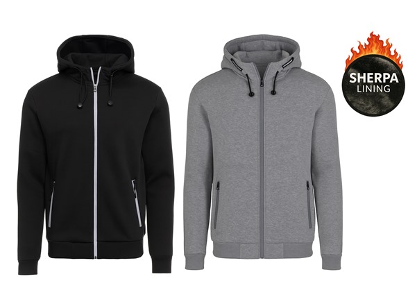 Black & Heather Grey